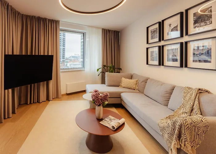 Skypark Luxe With Balcony Lägenhet Bratislava